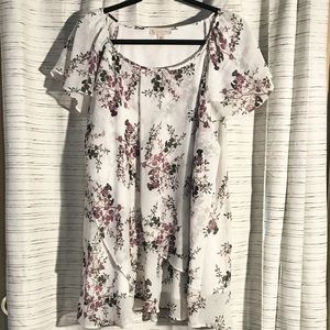 Floral print blouse (women)